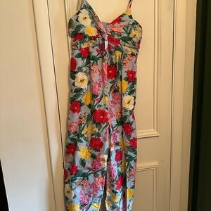 Old Navy Floral Jumpsuit - Multicolor